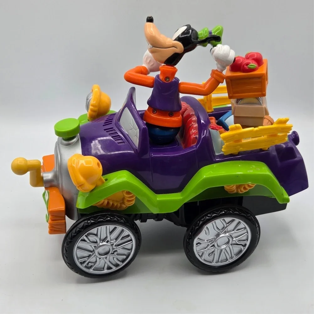 Disney Goofy Jalopy Car Bumpy Ride Vehicle Sounds & Vibrations Working No Remote